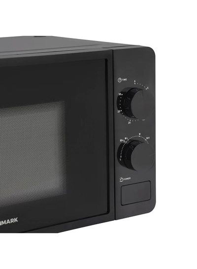 Olsenmark Electric Microwave Oven, 5 Multiple Power Levels with Easy Controls and Cooking End Signal, Perfect for Reheating, Defrosting, Cooking 20 L 1150 W OMMO2343W Black-3