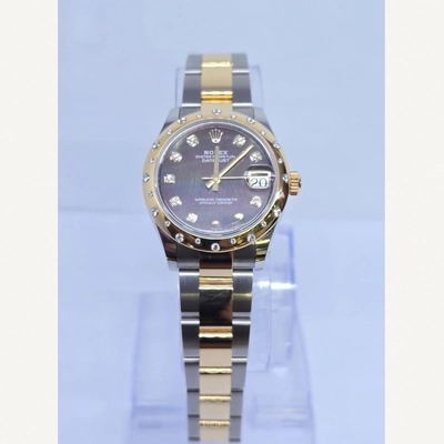 Rolex Datejust Mother of Pearl Diamond Dial 31mm with Oyster Bracelet | Condition: Like new & unworn | Year of production 2021 | Original box | Original papers-1