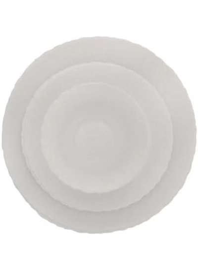 Delcasa DC2133 Opalware Dinner Set 12-Pieces, White-3