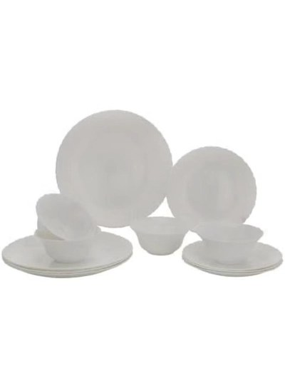 Delcasa DC2133 Opalware Dinner Set 12-Pieces, White-4