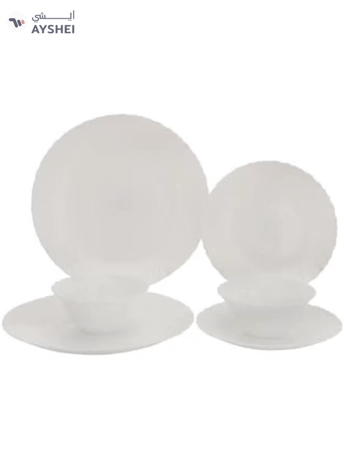 Delcasa DC2133 Opalware Dinner Set 12-Pieces, White-2-2