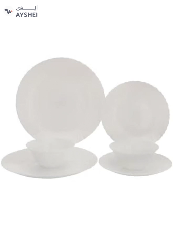 Delcasa DC2133 Opalware Dinner Set 12-Pieces, White