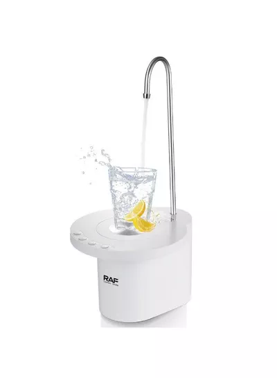 RAF Electric Water Pump R.76000G – Quiet Operation & Easy Cleaning Make everyday hydration easier with this compact electric water pump featuring a low-noise 4W motor, three-speed water outlet, quick-release water function, and easy-to-clean construction for reliable and convenient household operation.-0