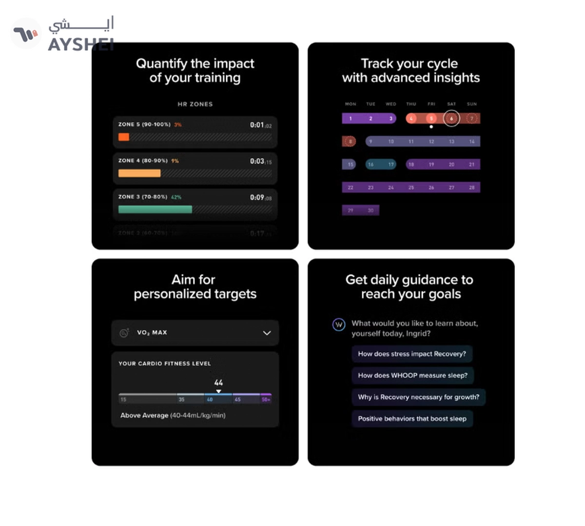 Whoop One – 12-Month Membership – 5.0 Health and Fitness Wearable-3-3