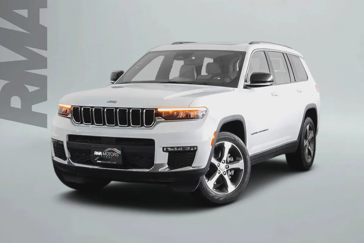 2,579 AED / 60 months | 0% DP | 2023 Jeep Grand Cherokee Limited L / Full Service History