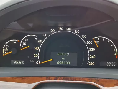 Mercedes-Benz S-Class S 350, 2005, Japanese Specs-18