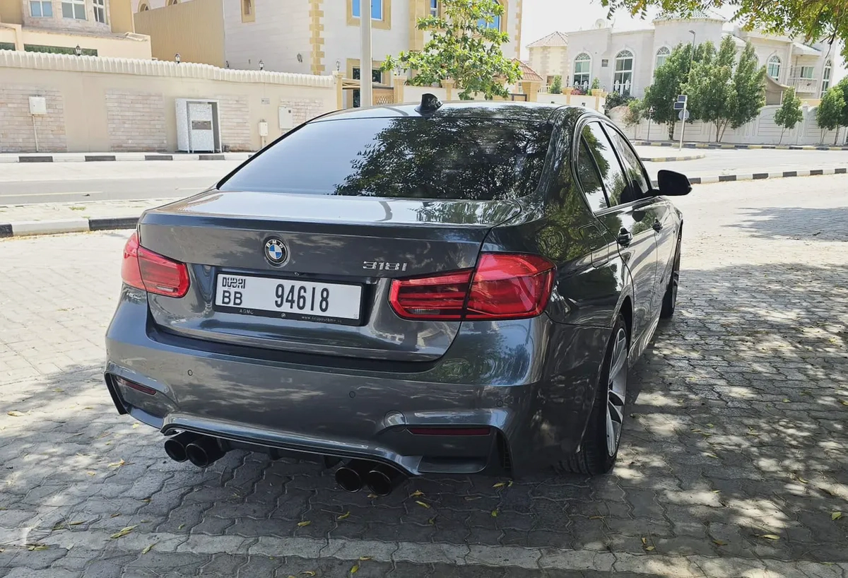 AED 1,600 Monthly - No Down Payment | BMW 318i M-Kit | 2018 Model | GCC Specs | 1.5L Turbo engine-5-5