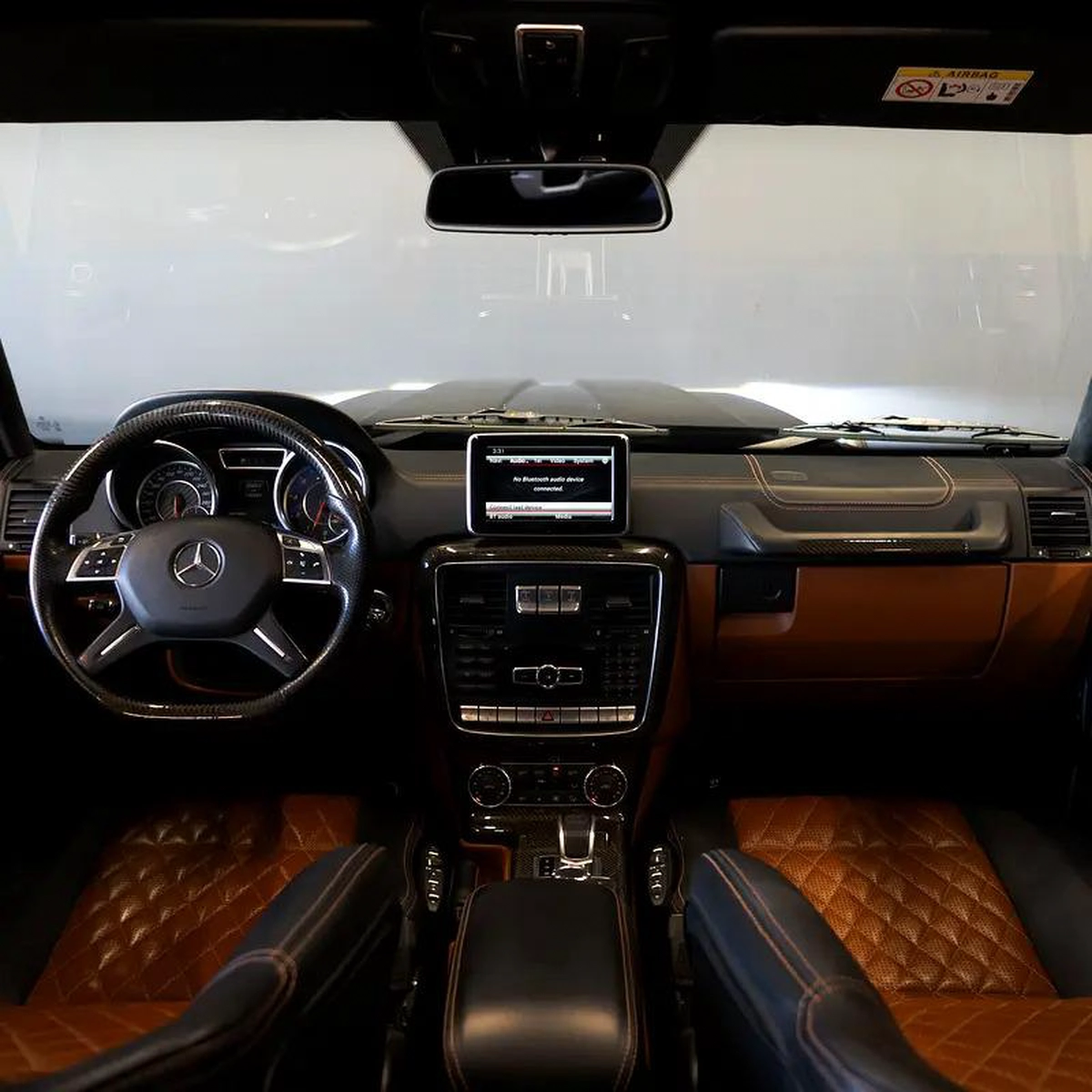 AED 9,272 pm • 0% Downpayment • Mercedes G63 AMG Brabus Kit • 1 Year Warranty-12-12