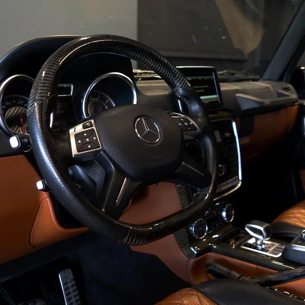 AED 9,272 pm • 0% Downpayment • Mercedes G63 AMG Brabus Kit • 1 Year Warranty-9-9