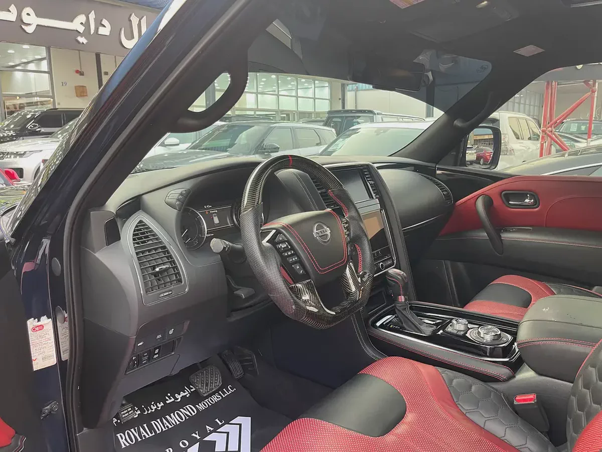 Nissan Patrol SE Titanium Nismo kit 2021 | GCC Specs | Low Mileage-6-6