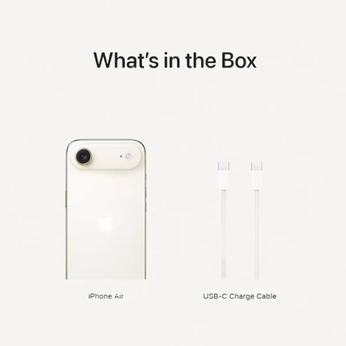 Apple iPhone Air 256GB Light Gold 5G (eSim only) With FaceTime - Middle East Version-3-3