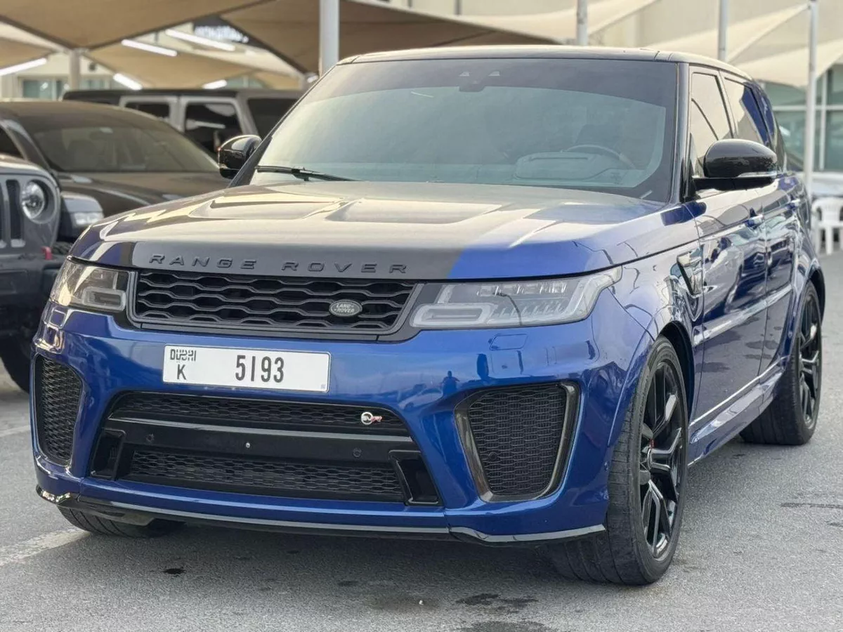 Land Rover Range Rover Sport SVR RANGE ROVER SPORT SVR  2019 GCC