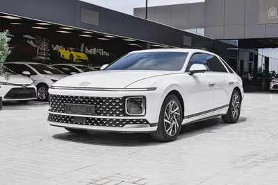 Hyundai Azera Hybrid 2025 | Korean Specs | Clean Title | 13K KM | White | هيونداي ازيرا هايبرد 2025-0