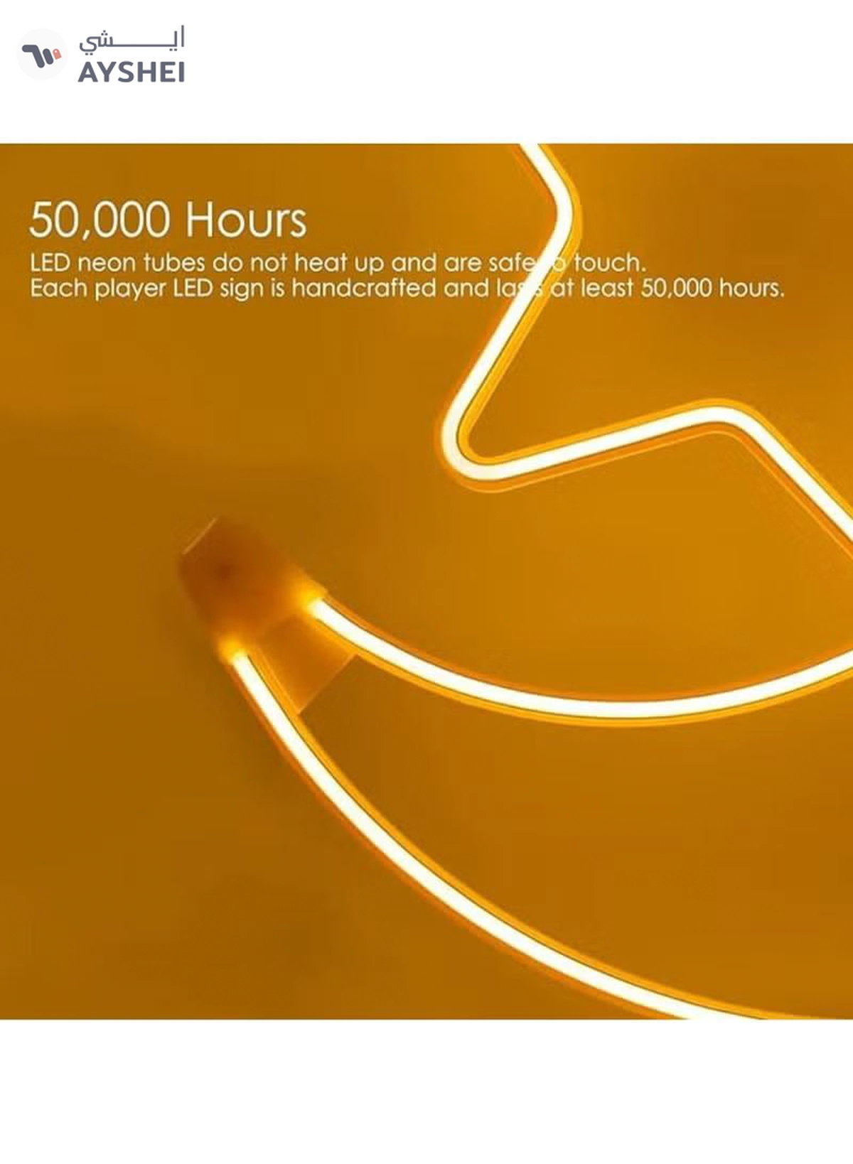 Yuwell Ramadan LED String Light Yellow Moon And Star For Indoors Home Decor Outdoors Decorations Ramadan Celebration Light 45CM With UK Plug 3-Pin Plug-4-4
