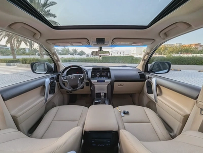 TOYOTA PRADO 2018 GXR TOP FULL OPTION V6 4.0L GCC IN EXCELLENT CONDITION-2
