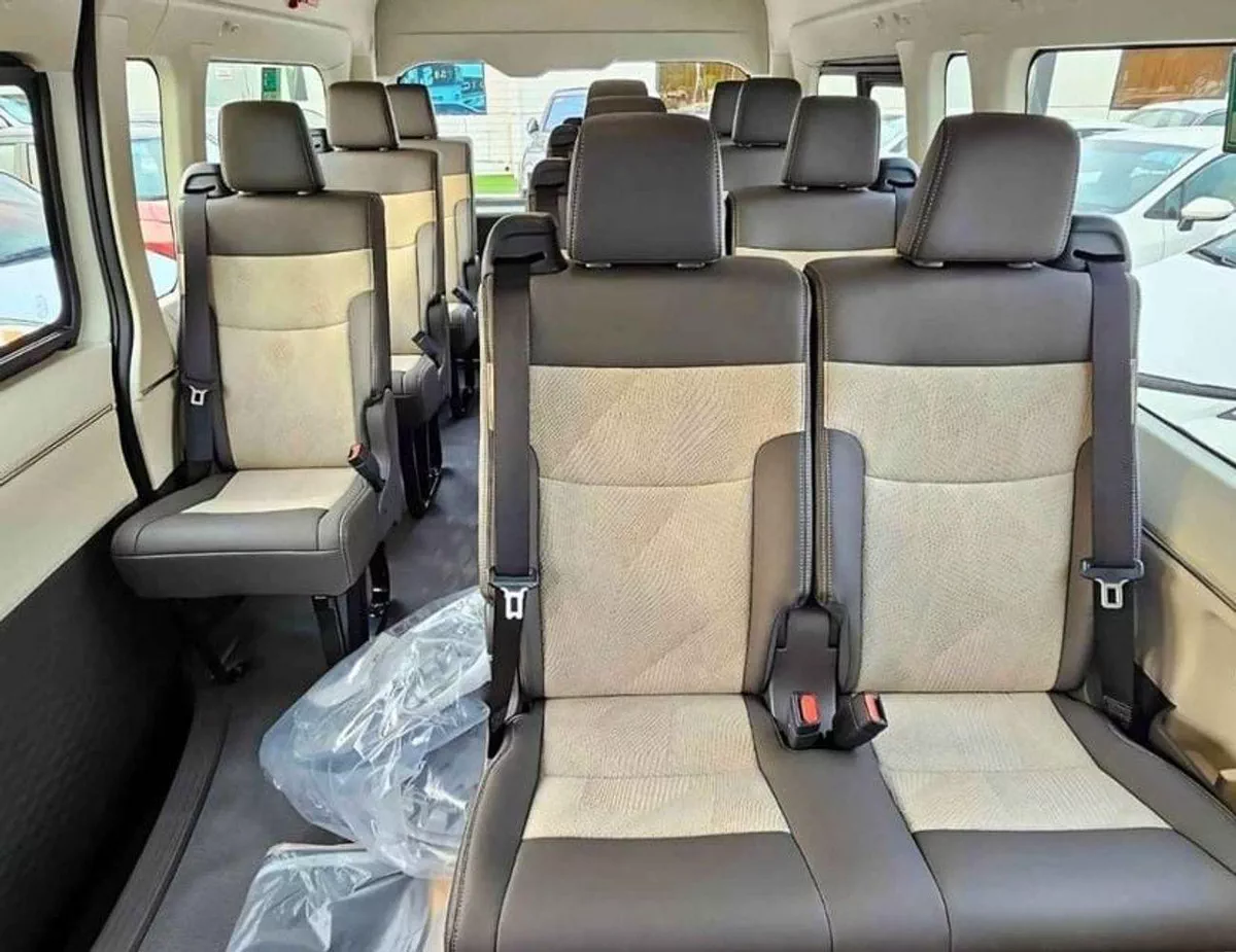 Toyota Hiace GL HIGHROOF GL | 3.5L V6 PETROL A/T | HIGH OPTION 13 SEATER (CODE # HHGL35MP)-18-0