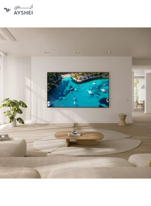 Samsung 98 Inch 4K Display Smart TV | Supersize Picture Enhancer | Motion Xcelerator | 100HZ | Built in receiver | Tizen OS | Q-Symphony | Model Year 2024 | 2 Year Warranty - UA98DU9000UXSA Graphite Black