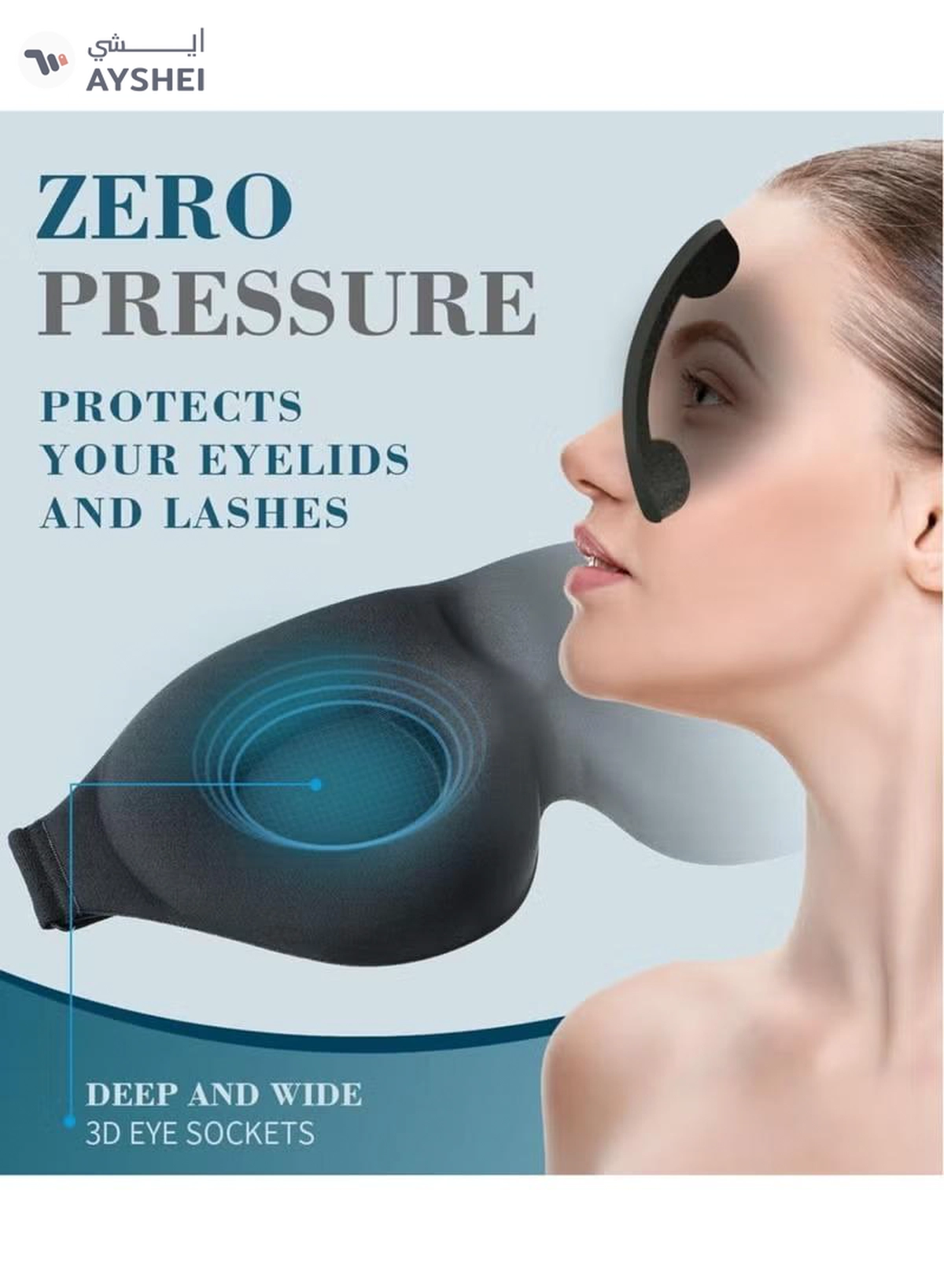 Eworld Memory Foam Butterfly-Shaped Cervical Pillow for Shoulder and Neck Pain Relief-6-6