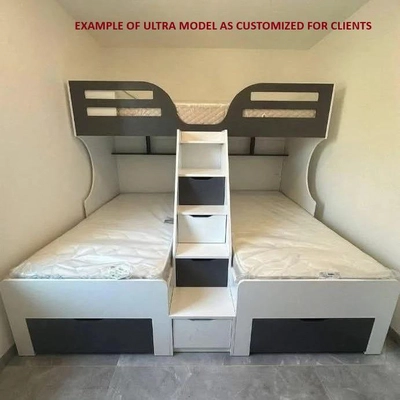 Ultra Bunk Bed with 3 Beds, Custom Made-5
