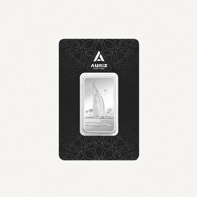 Auriz Minting 100g Fine Silver Bar-0