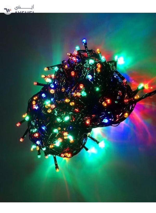 Yuwell Multicolor LED Fairy Light Exterior Waterproof Fairy Light For Party Indoor And Outdoor Decoration For Home And Garden Decoration 250 LED 18 Meter