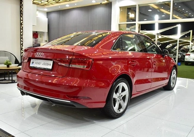 Audi A3 1.0 TFSi S-Tronic ( 2020 Model ) in Red Color GCC Specs-4