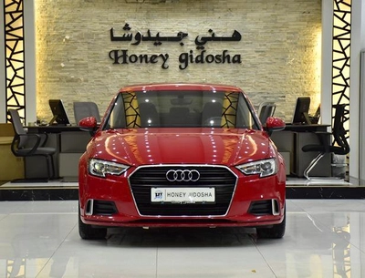 Audi A3 1.0 TFSi S-Tronic ( 2020 Model ) in Red Color GCC Specs-0