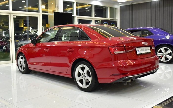 Audi A3 1.0 TFSi S-Tronic ( 2020 Model ) in Red Color GCC Specs