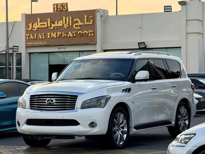 إنفينيتى QX80 موديل 2014 خليجى فل اوبشن بحاله الوكاله-17