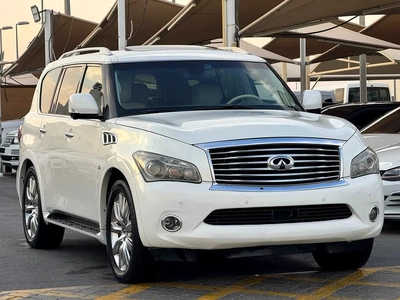 إنفينيتى QX80 موديل 2014 خليجى فل اوبشن بحاله الوكاله-7