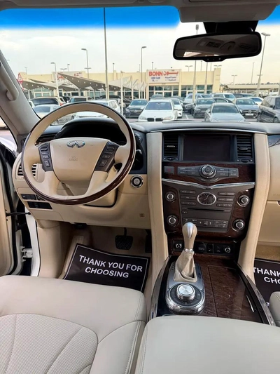 إنفينيتى QX80 موديل 2014 خليجى فل اوبشن بحاله الوكاله-10