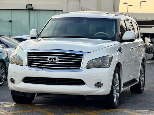 إنفينيتى QX80 موديل 2014 خليجى فل اوبشن بحاله الوكاله