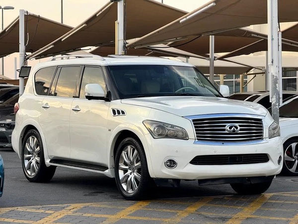 إنفينيتى QX80 موديل 2014 خليجى فل اوبشن بحاله الوكاله