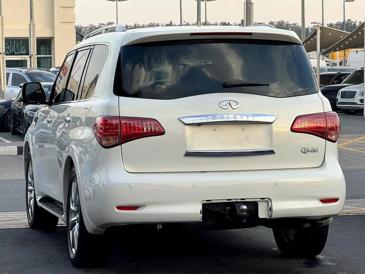 إنفينيتى QX80 موديل 2014 خليجى فل اوبشن بحاله الوكاله-16-16