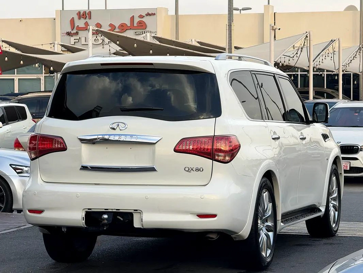 إنفينيتى QX80 موديل 2014 خليجى فل اوبشن بحاله الوكاله-5-5