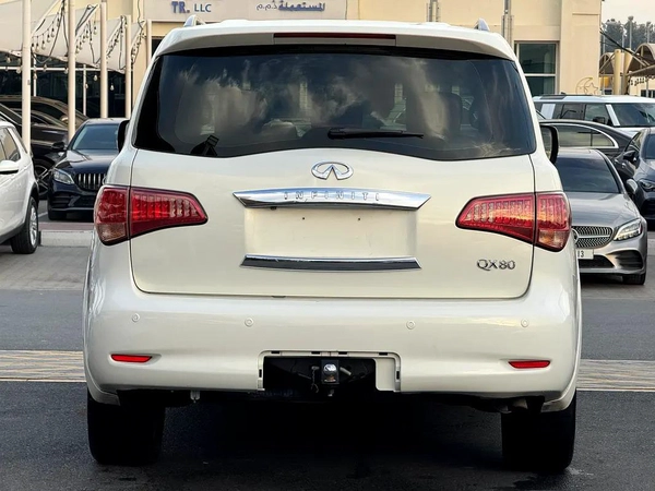 إنفينيتى QX80 موديل 2014 خليجى فل اوبشن بحاله الوكاله
