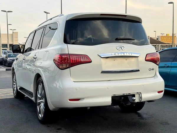 إنفينيتى QX80 موديل 2014 خليجى فل اوبشن بحاله الوكاله
