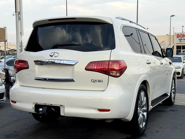 إنفينيتى QX80 موديل 2014 خليجى فل اوبشن بحاله الوكاله