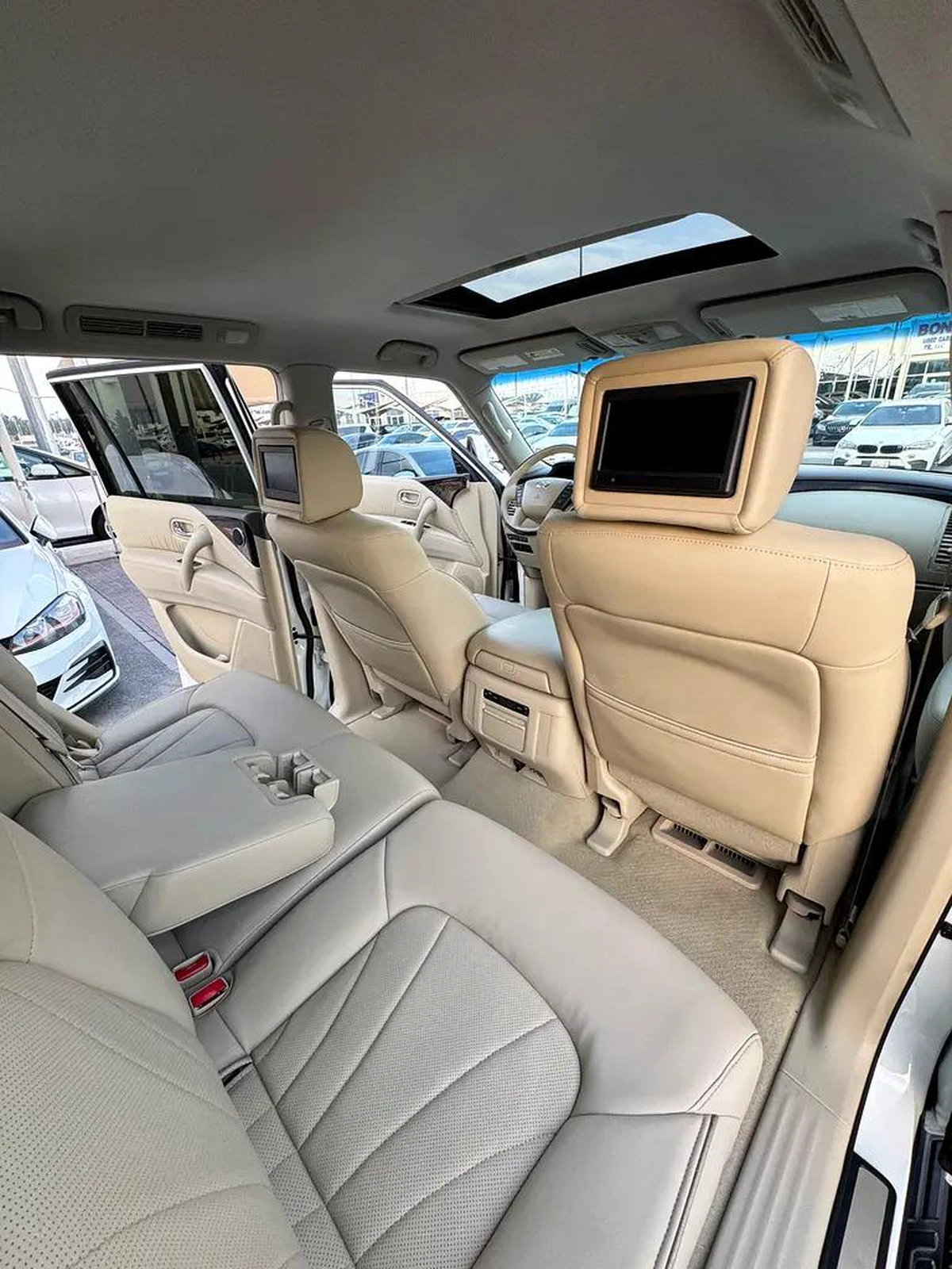 إنفينيتى QX80 موديل 2014 خليجى فل اوبشن بحاله الوكاله-2-2