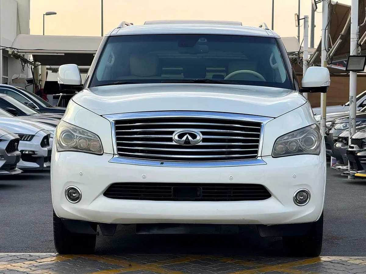 إنفينيتى QX80 موديل 2014 خليجى فل اوبشن بحاله الوكاله-19-19