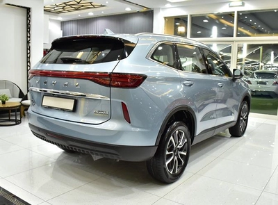 Haval H6 2.0 GDiT ( 2024 Model ) in Blue Color GCC Specs-8