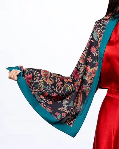 Silk Road - Ancient Qubadli Scarf (Small)-1