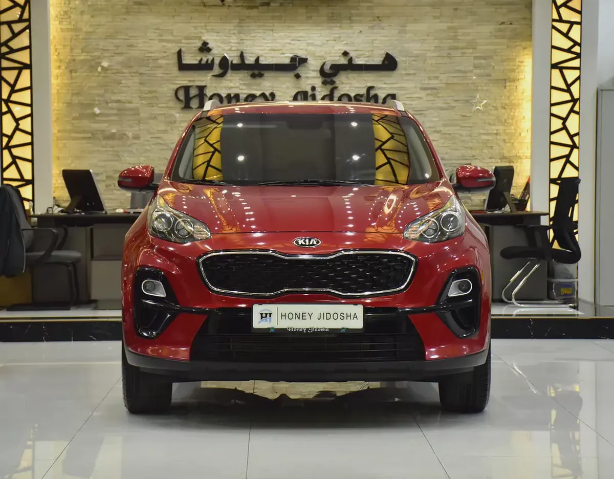AED 852 EMi at 0% DP | KIA Sportage ( 2021 Model ) in Red Color GCC Specs