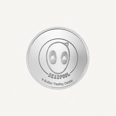 BTC 50 Grams Pure Silver Coin - Deadpool-0