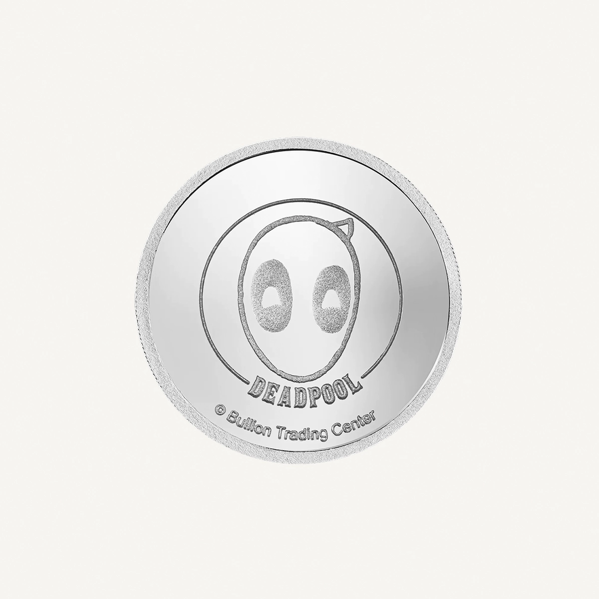 BTC 50 Grams Pure Silver Coin - Deadpool
