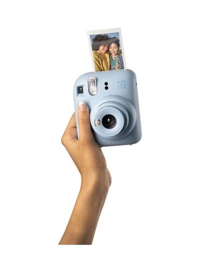 FUJIFILM Instax Mini 12 Instant Film Camera With Pack Of 20 Films Pastel Blue-2