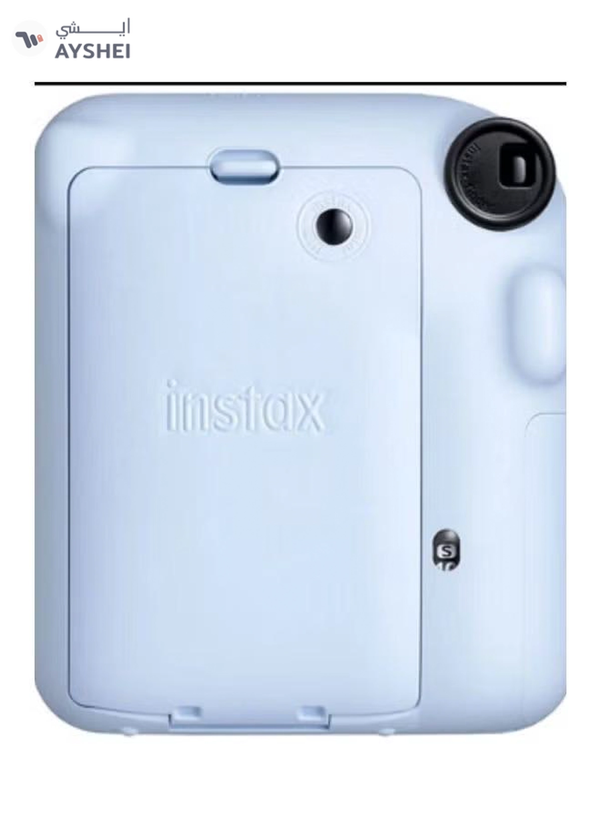 FUJIFILM Instax Mini 12 Instant Film Camera With Pack Of 20 Films Pastel Blue-3-3