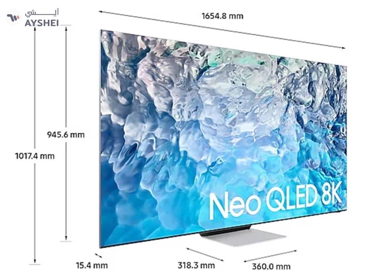  Renewed - Samsung 75" QN900B Neo QLED 8K HDR Smart TV 75QN900B-4-4