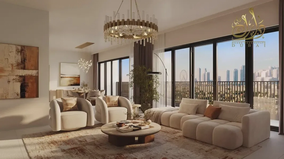 Furnished 1 Bedroom | Sunvale Al Furjan | Skyline & Pool Views