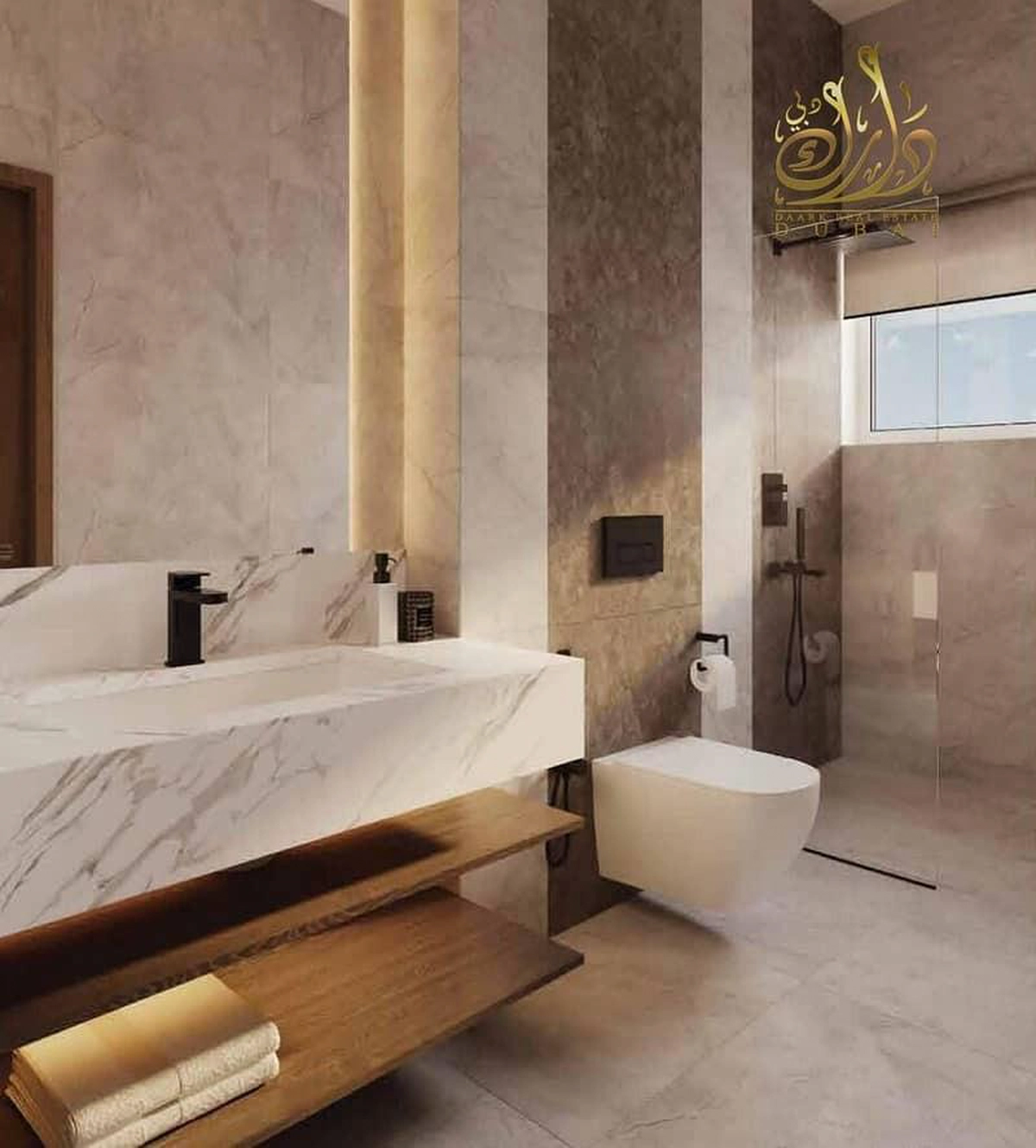 Furnished 1 Bedroom | Sunvale Al Furjan | Skyline & Pool Views